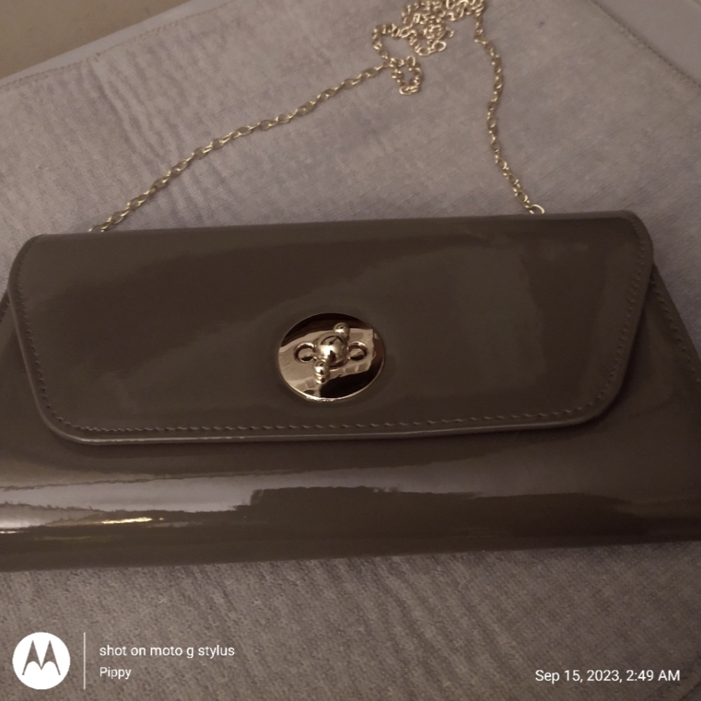 NWOT Evening Bag Grey